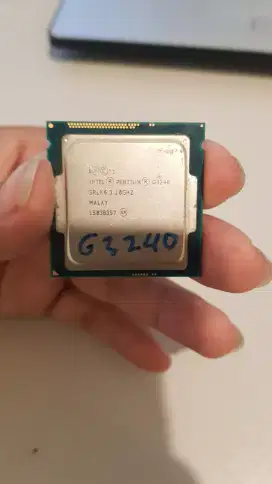 Prosesor Lga 1150 G3240 3.1 Ghz haswell gen 4 h81