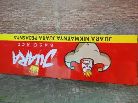 Papan nama MMT Stiker dan Cat