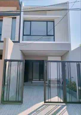 Dijual Rumah Baru Gress Pondok Nirwana Modern Minimalis Semi Furnish