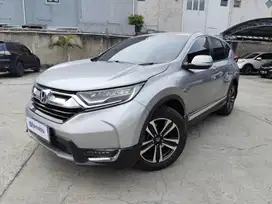 Pajak Panjang - Honda CRV 1.5 Turbo Prestige Bensin-AT 2017 Abu (BJS)