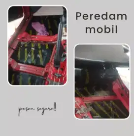 Peredam mobil, karpet mobil, sarung jok