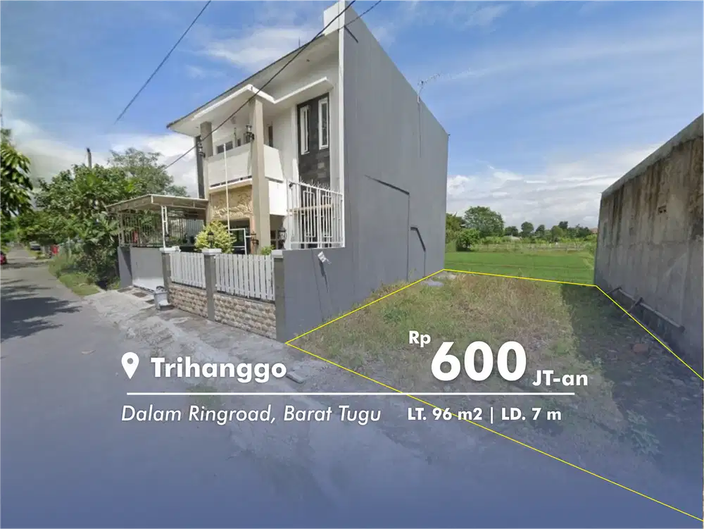 Jl. Jambon Trihanggo, Cari Tanah Gamping, Sleman, Yogyakarta