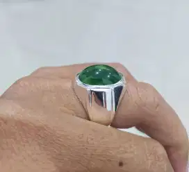 Cincin batu Lumut Hijau di jual segera