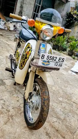 HONDA C70 1974 FULL PAPER MESIN ORI MULUS TERAWAT LANGKA