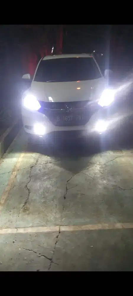 Lampu hid Honda Hrv SM pasang sejadetabek
