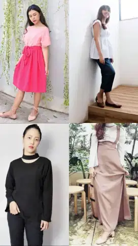 Jual Borongan 100pcs Baju Desain Sendiri, Penjahit Kualitas Dept Store