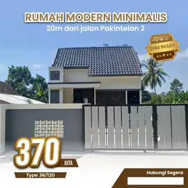 RUMAH MURAH DI PAKINTELAN BONUS KANOPI  GUNUNG PATI