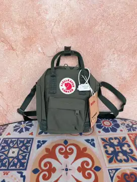 Slingbag Sling Bags Tas Slempang Fjallraven Kunkun Warna Hijo Army