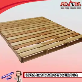 Divan palet kayu jati belanda 200x140x12cm