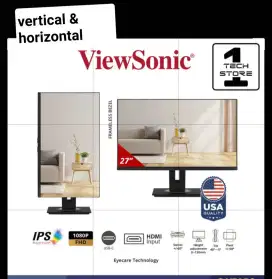 Monitor Led Viewsonic 27 inc Vertical Horizontal