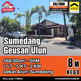 Jual Cepat Rumah Lama Terawat Geusan Ulun Sumedang