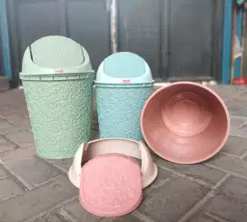 Tempat Sampah Batik , bahan Tebal Motif Elegant
