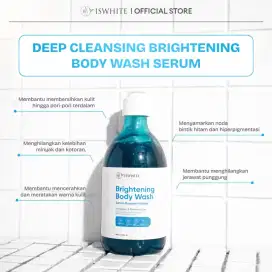 ISWHITE Brightening Body Wash Serum Booster Infused | No Nego