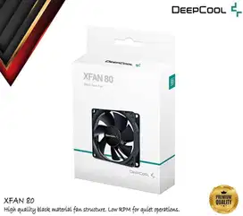 Deepcool Xfan 80 black - fan casing hitam 8cm