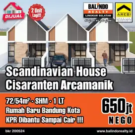 Rumah Baru  Siap Huni Arcamanik 600 jutaan Bisa KPR