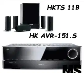 home theater harman cardon + Denon 8 titik like new