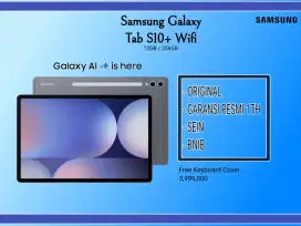 Samsung Galaxy Tab S10+ Wifi Free Keyboard dan Fit 3