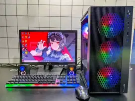 PC GAMING I7|RAM 16GB|SSD 256GB| FULLSET TINGGAL PAKAI
