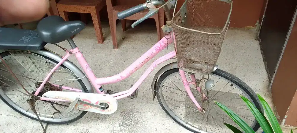 Djual sepeda mini wanita...minus pemakaian.380rb
