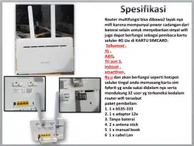 MODEM WIFI B535-333 ALL OPERATOR SECOND net harganya