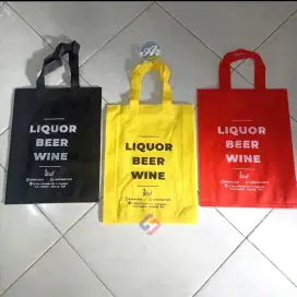 Tas Spunbond Sablon Custom | Sablon Tas Belanja