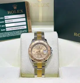 Rolex yacht master lady yellow gold