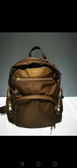 Tas Tumi Backpack Voyageur Carson Mink Authentic Ori