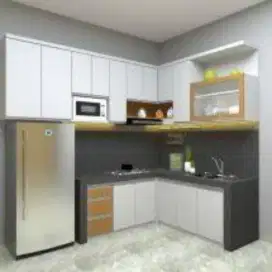 Kitchen set kamar set backdrop TV custom