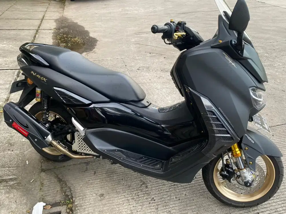 NMAX 2020 ABS CONNECTED BLACK GOLD TIPE TERTINGGI
