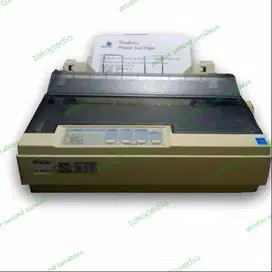 printer epson dotmetrix lx 300+11 lengkap normal siap pakai