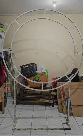 Rangka Dekorasi Bentuk Bulat dan Lingkaran