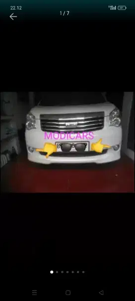 Foglamp Toyota Nav1 SM pasang sejadetabek