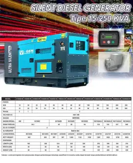 Generator Genset V-Gen 20 kva 30 kva 50 kva