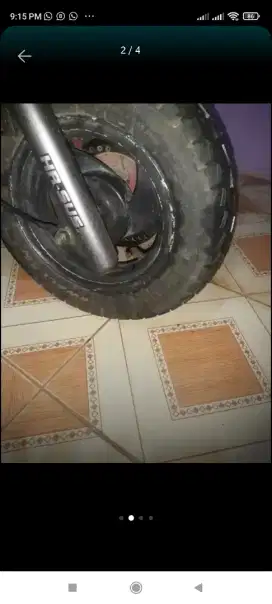 Velg Kymco SR racing ring 10 normal ori bisa utk Kymco trend,metica,MX