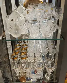 Crystal d'Arques gelas kristal