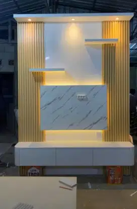 Backdrobe tv minimalis