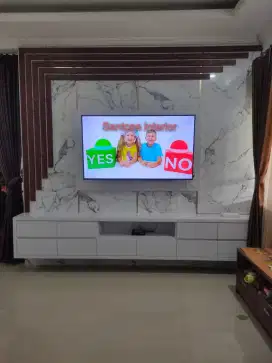 Backdrop tv minimalis