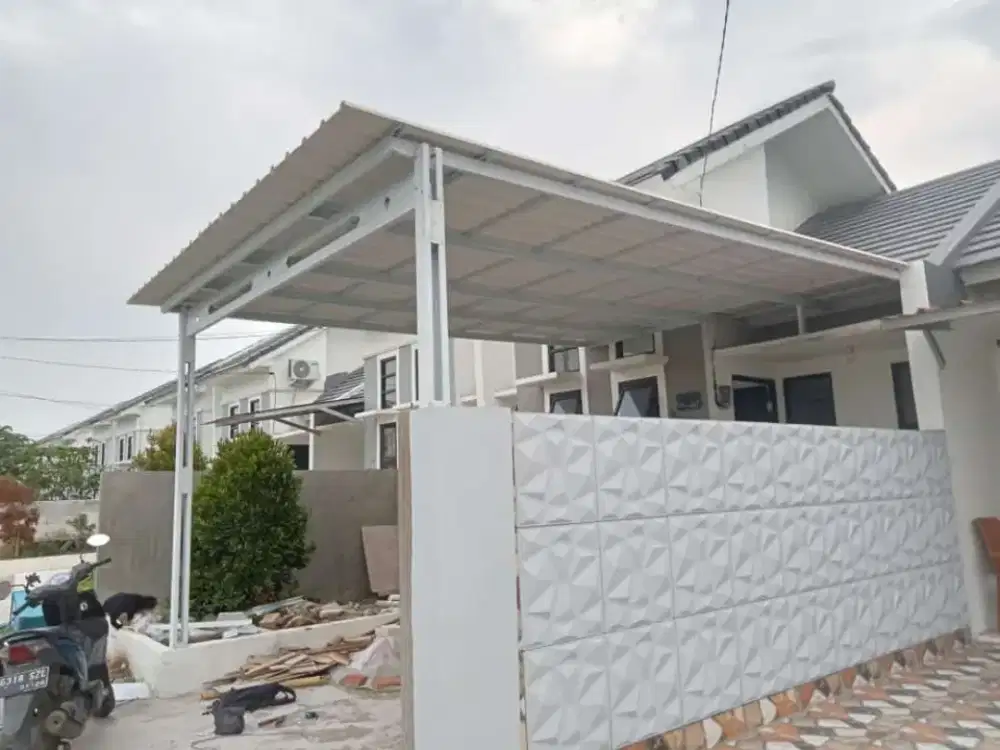 Kanopi teras dan atap rumah