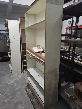 Lemari triplek kayu , meja kasir