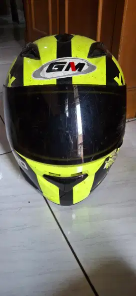 HELM GM Race Pro ZR650 Yellow Stabilo