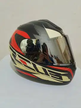 Helm ZEUS 806 Double Visor warna Doff