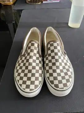Sepatu Vans Checkerboard slip on size 43 second