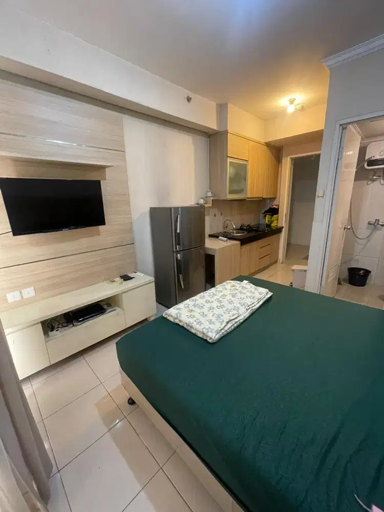 Apartemen pakubuwono terrace tipe studio lantai rendah unit rapi