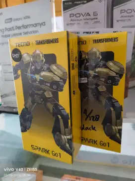 Tecno Spark GO 1 4GB+4GB/128GB ,Baru,Segel Box,Garansi Resmi,Original