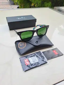 Kacamata Ray-Ban RB 2140 1020 kaca hijau sz 50