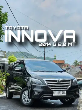 Toyota kijang innova 2014 G 2.0 Manual Full istimewa yuk jual cepat