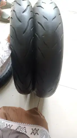 BAN MOTOR SEKEN ASLI COPOTAN