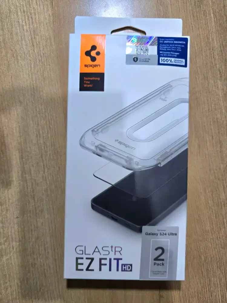 Tempered Glass Samsung Galaxy S24 Series Spigen Glas tR Ez Fit (New)