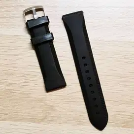 Strap Tali Jam Tangan Universal Hitam Black Bahan Rubber