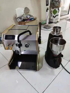 mesin kopi espresso Milesto Aurora EM20 Grinder Heycafe HC600